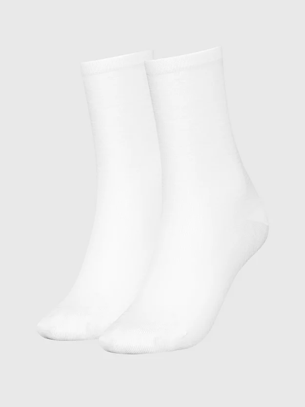 Pacote com 2 pares de meias até a metade da perna