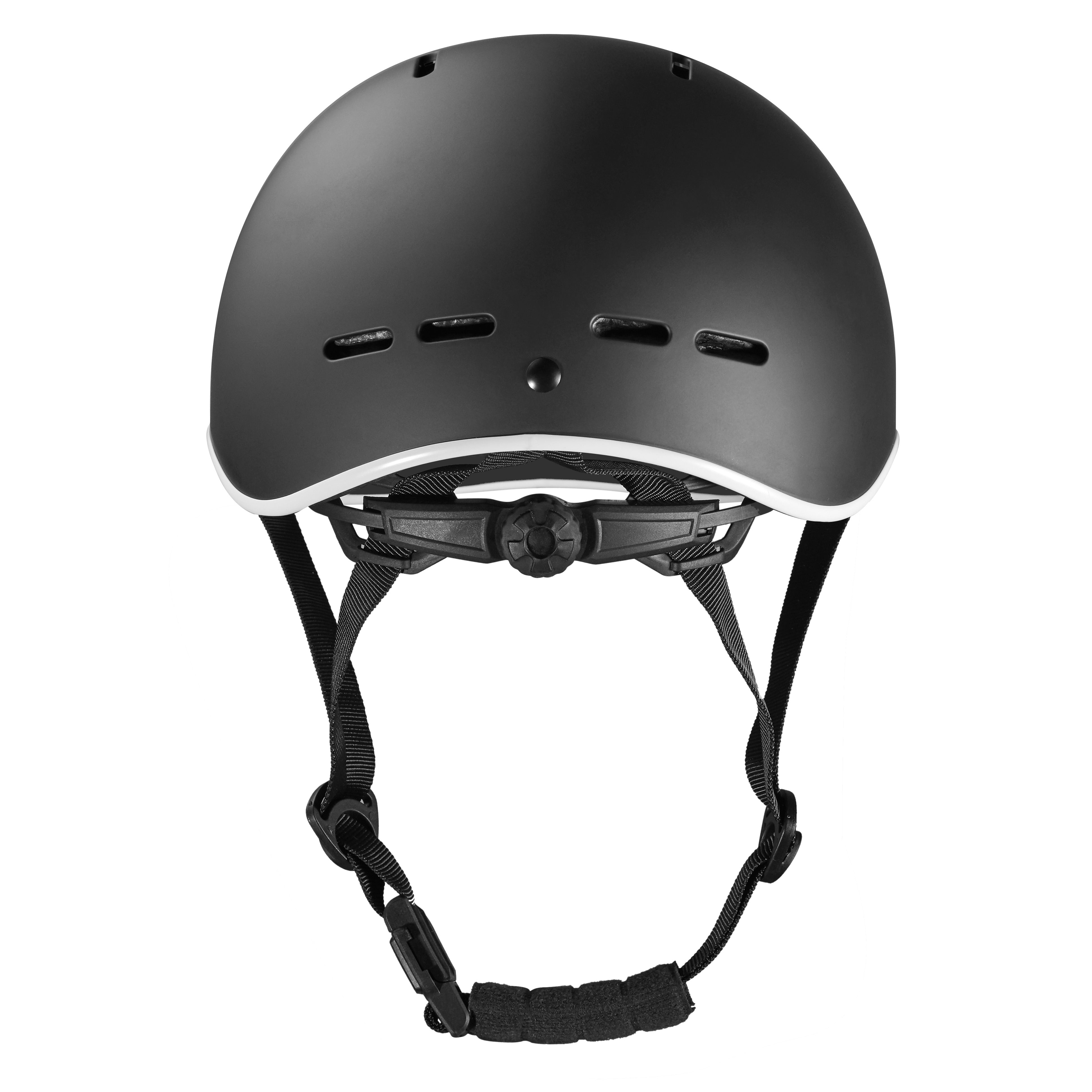 Casque Eroz Vintage Collection pour Trottinette Electrique et Vélo (Bleu\/Noir)
