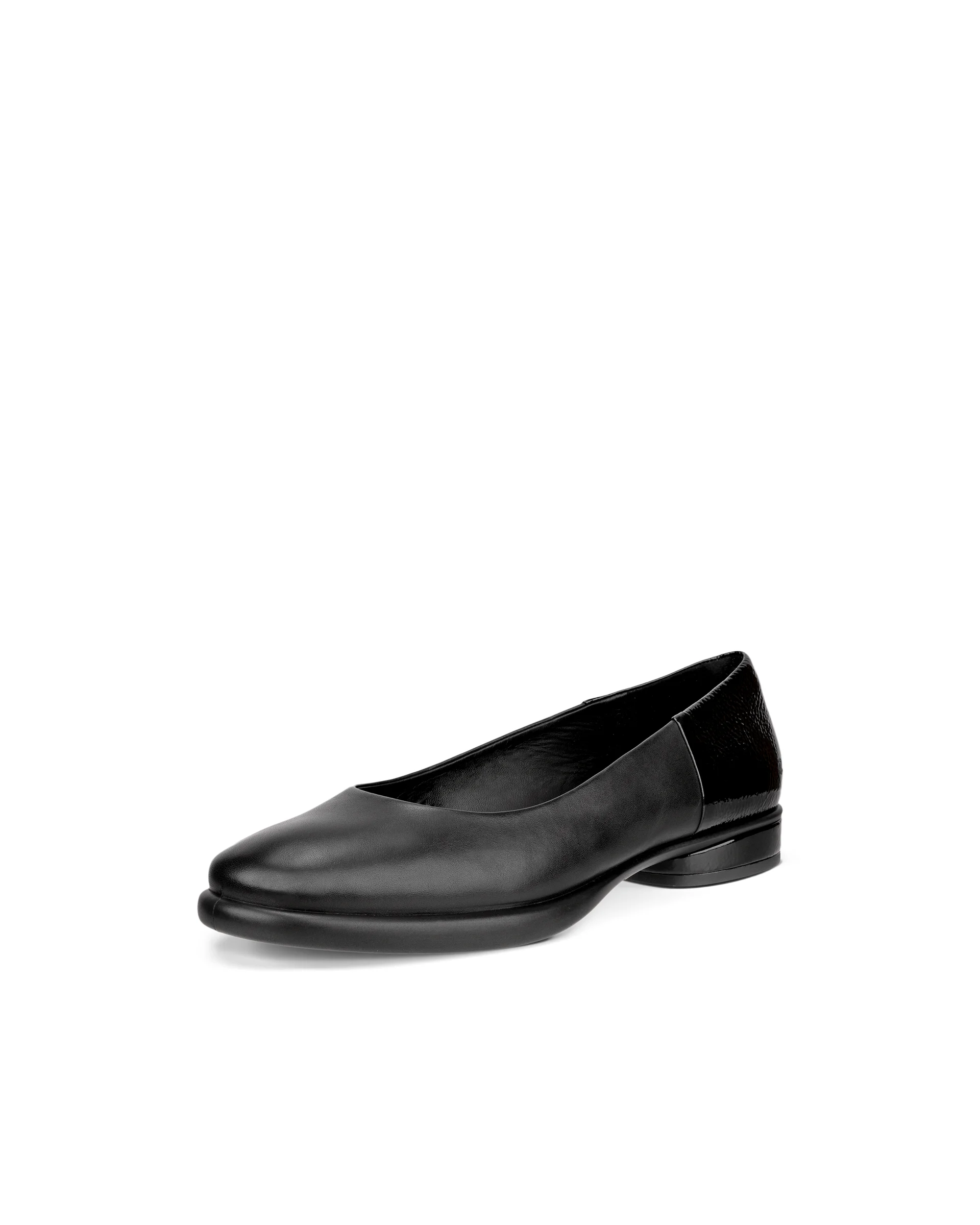 ECCO SCULPTED LX Damen Lederballerina Schwarz