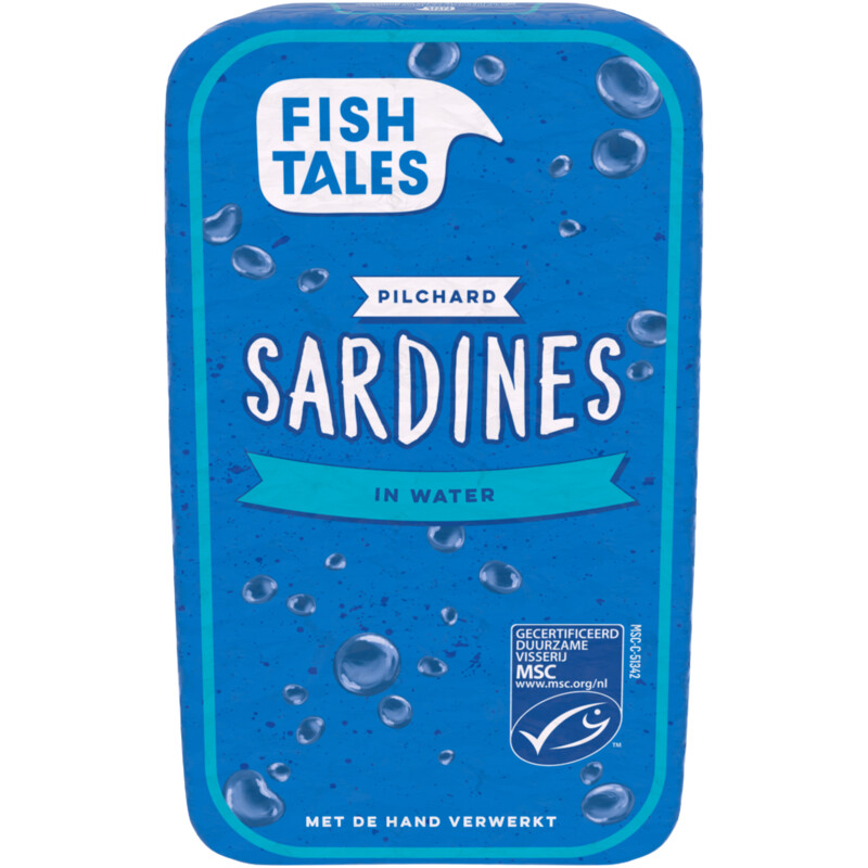 Fish Tales Sardines in water
