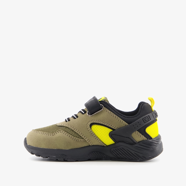 Blue Box jongens sneakers groen/gele details