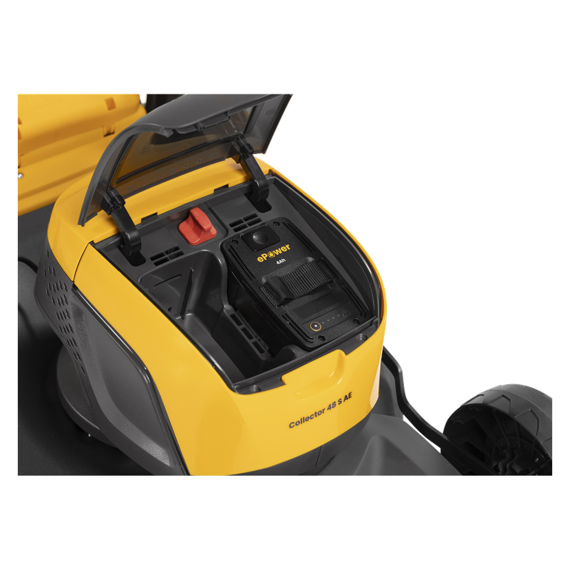 Batteridrevet selvgående gressklipper 48 V 5,0 Ah 46 cm