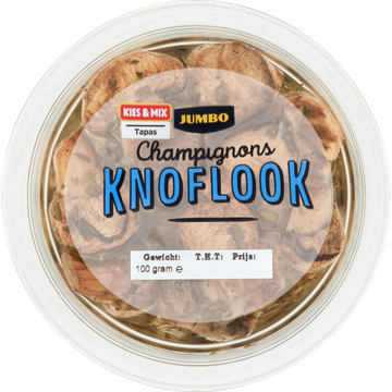 Jumbo Champignons Knoflook 100 g