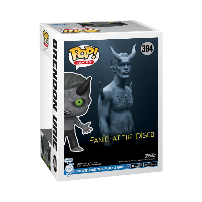 Brendon Urie Rocks! Vinyl Figur 394 | Panic! At The Disco Funko Pop!