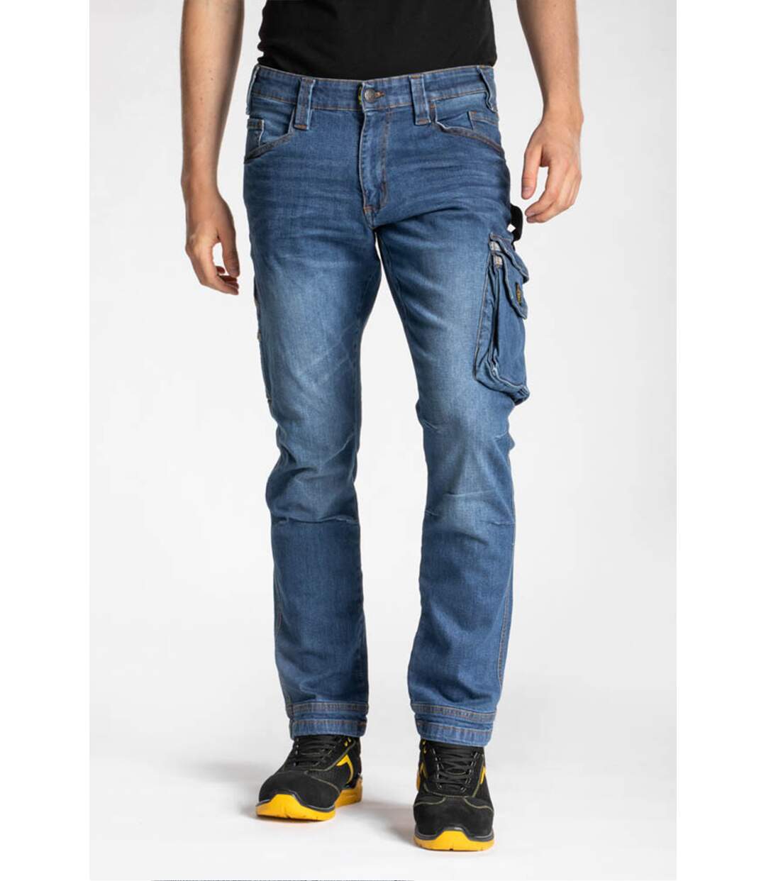 Jeans de travail workwear stretch coupe confort JOB DENIM