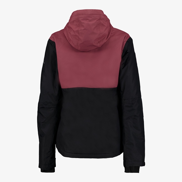 Mountain Peak dames ski-jas zwart/rood