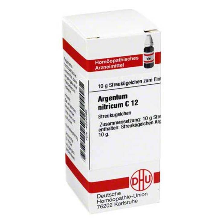 DHU Argentum nitricum C 12 Globuli, 10 g