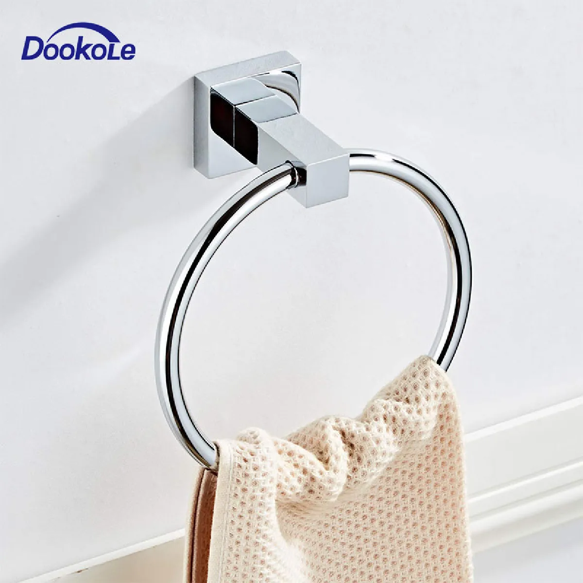 Universal Bague de serviette inox - Chrome