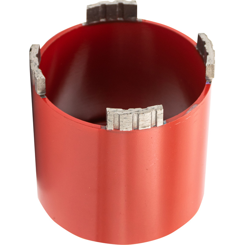 Labor Dozenboor 82mm 4 segmenten met stofafvoer (Steen) 82mm