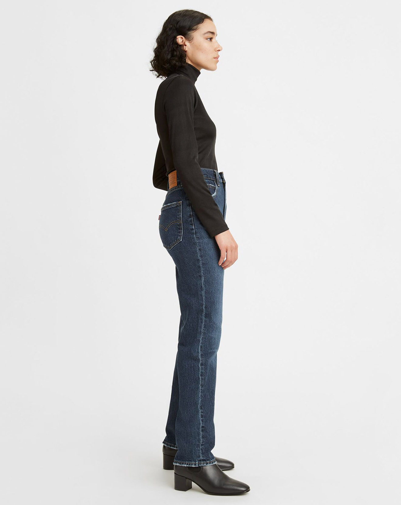 Levi's® Jean high slim straight  70's sonoma hills bleu