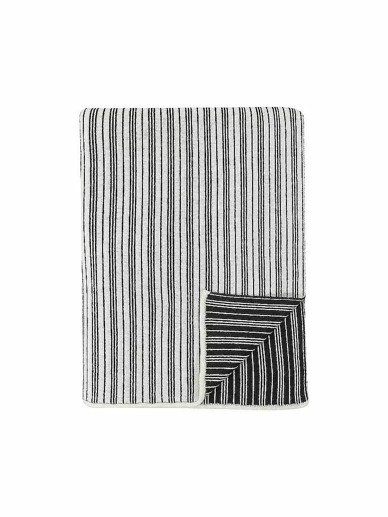 RUDOLF VIENNA Decke -  Plaid MIRABELL schwarz