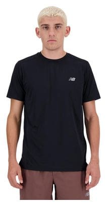 Maillot manches courtes New Balance Sport Essentials Noir Homme