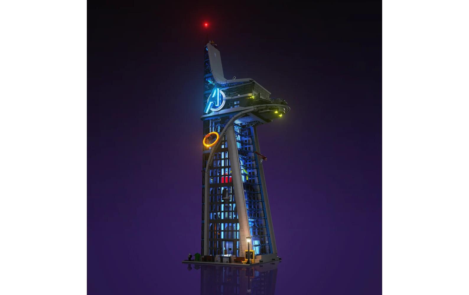 LED-Licht-Set für LEGO® LMB 2.0 für 76269 Avengers Tower<br>Beleuchtungs-Kit