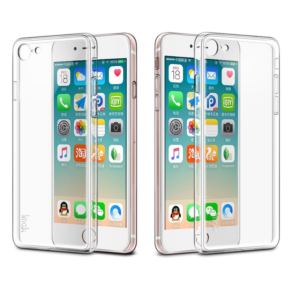 iPhone SE (2022/2020) / 8 / 7 Gummi Case Ultra Thin Hülle - Transparent