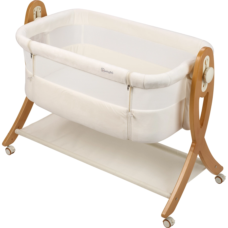 babyGO Beistellbett SidybySide creme