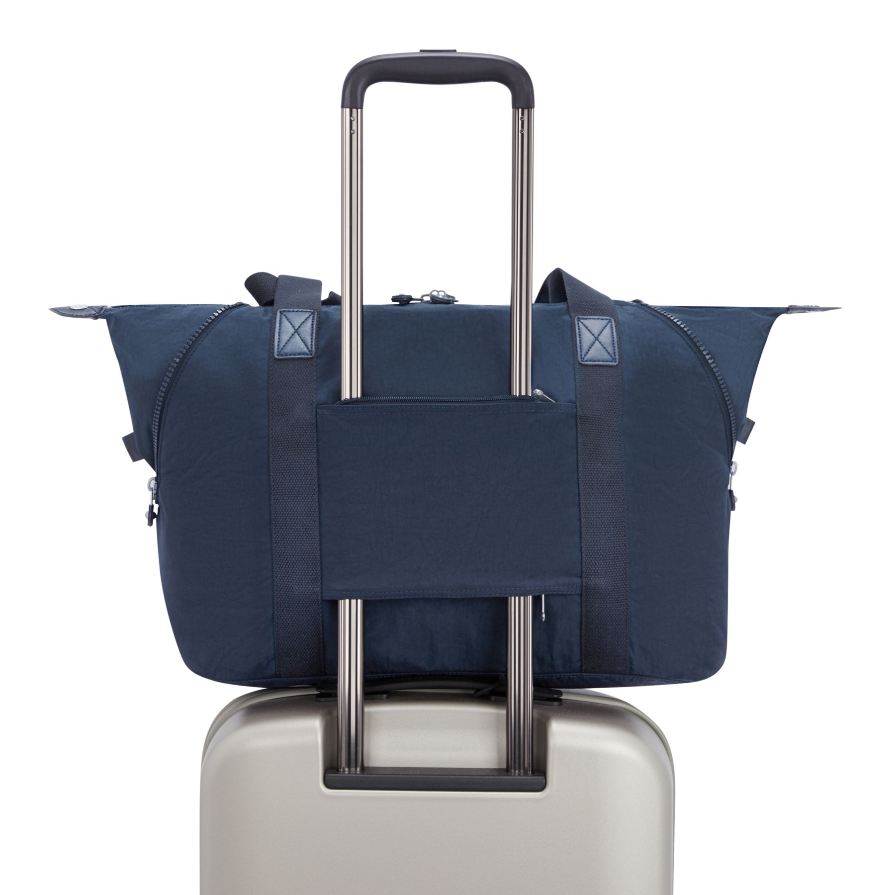 ART M Sac fourre-tout multi-usage taille moyenne avec manchon pour valise - Blue Bleu 2