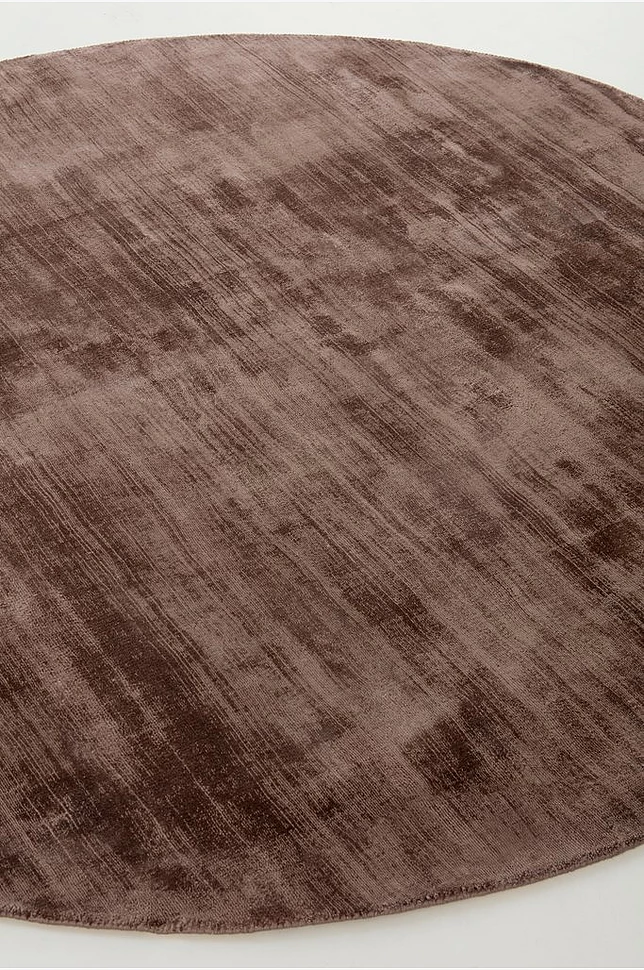 ANELA rund viskoseteppe ø 200 cm