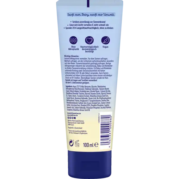 Sonnenlotion Sensitiv LSF 50+