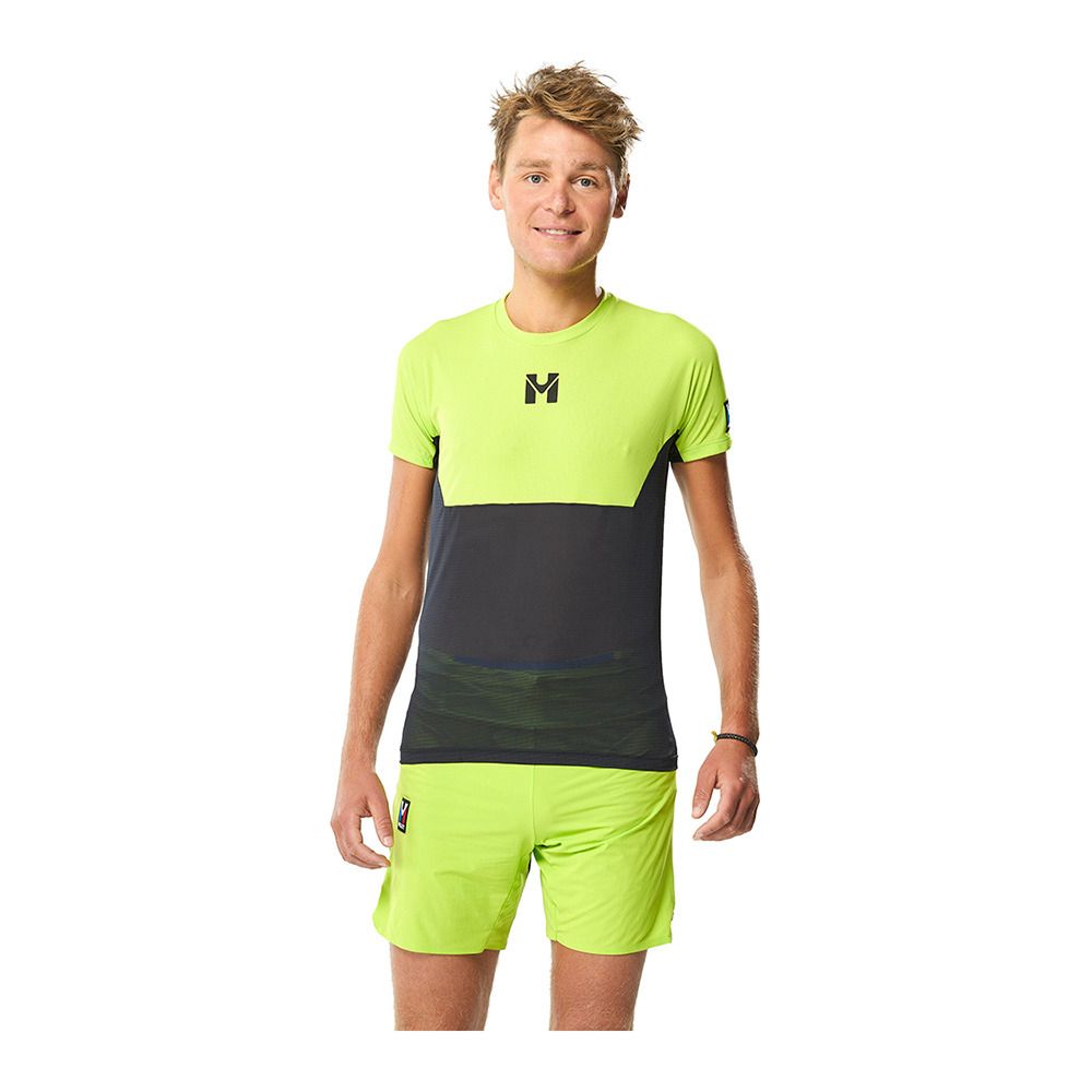 Millet TRILOGY SKY - Maillot Homme noir/acid green