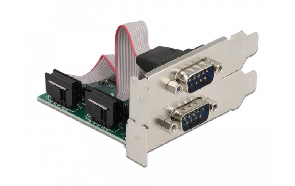 PCI-Express-Karte 90046 2x Seriell / RS232PCIe-Schnittstellenerweiterungskarte: 2x RS-232