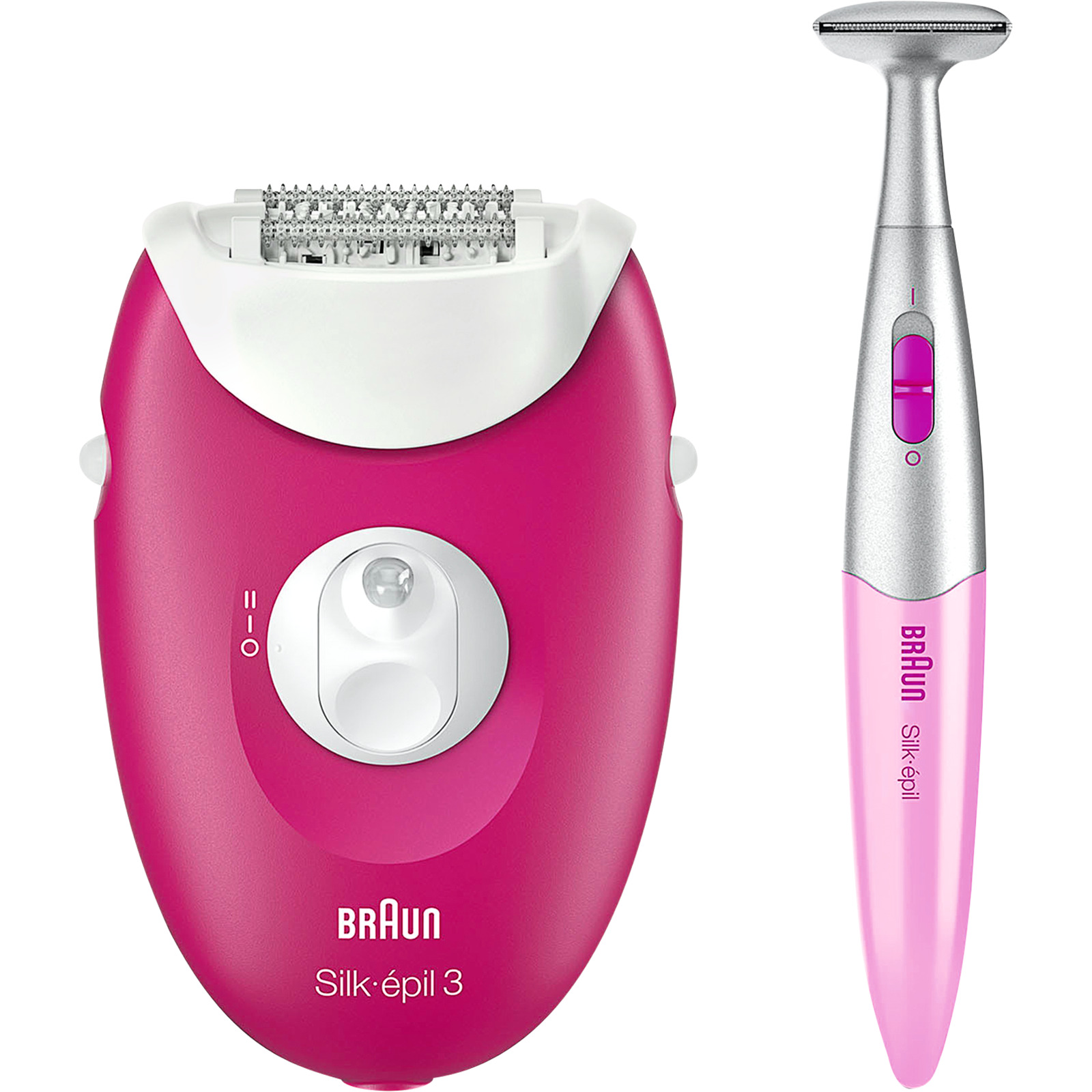 BRAUN Silk-épil 3-420 Epilierer & Bikinizone-Trimmer