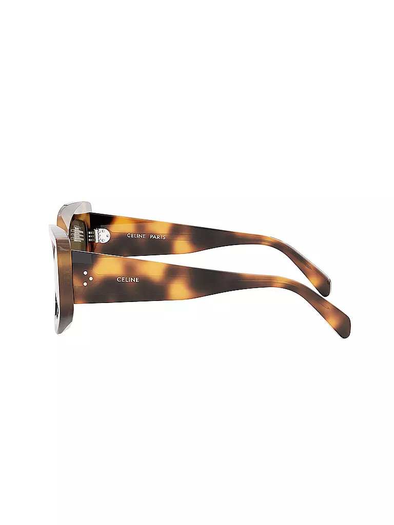CELINE CELINE 3 Dots Havana Butterfly Sonnenbrille braun