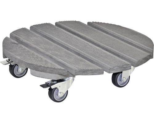 Wagner Creo plantenwagen, beukenhout, Ø 38 cm, draagvermogen 200 kg