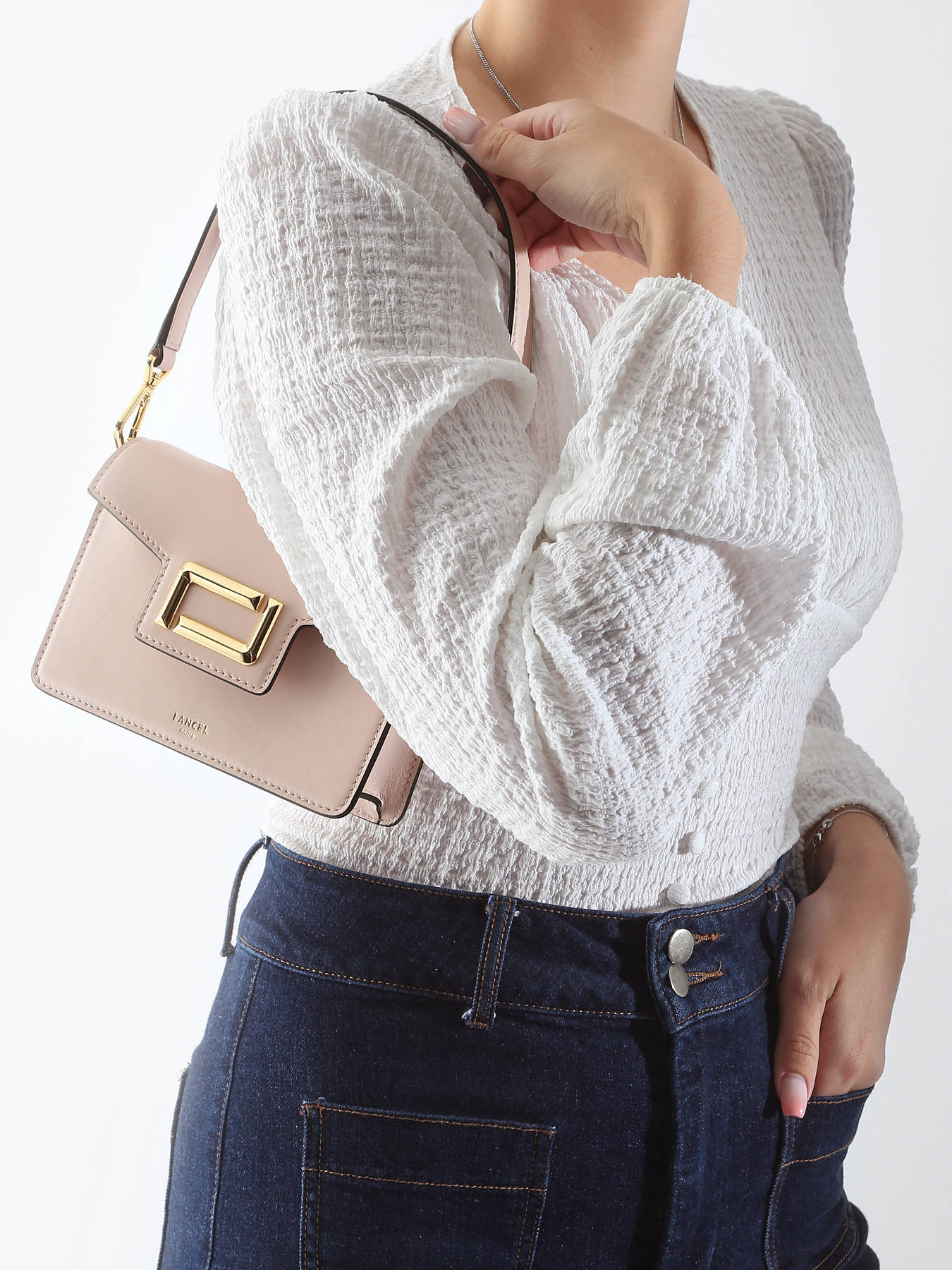 Sac bandoulire Angele cuir LANCEL