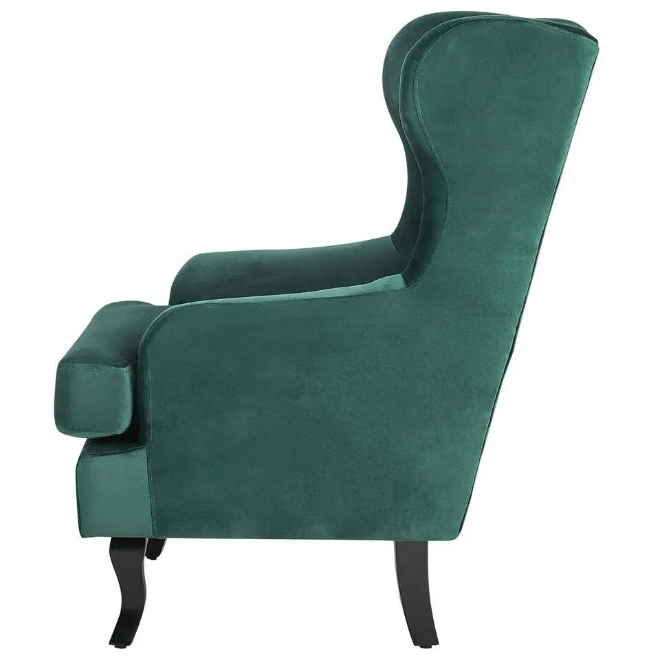 ALTA - Chesterfield fauteuil - Groen - Fluweel