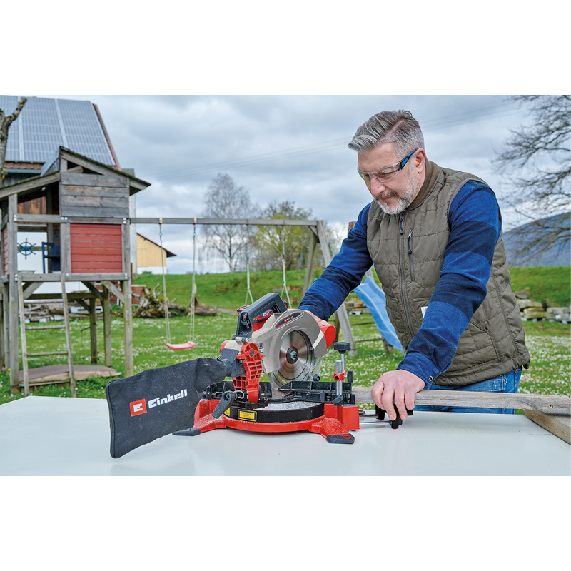 Einhell TE-MS 18/210 accu afkort- & verstekzaagmachine (body) 18V Li-ion