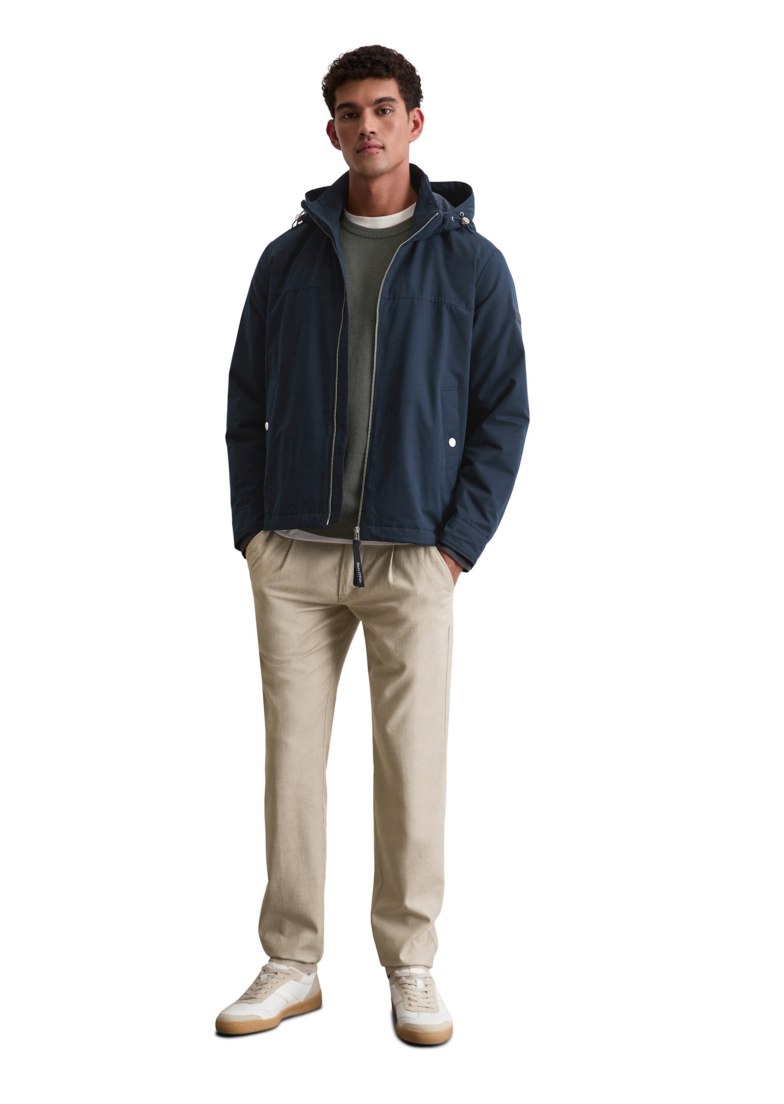 Marc O'Polo Blouson mit Kapuze mit Kapuze, Regular fit, leichte Wattierung