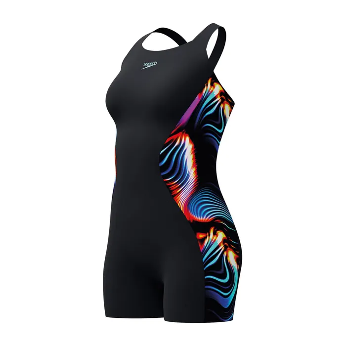Speedo Eco+ Digital Printed Legsuit Badpak Dames