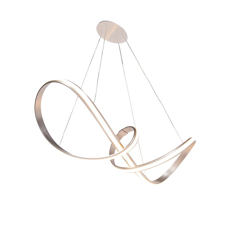 Design hanglamp staal dimbaar incl. LED - Viola Due