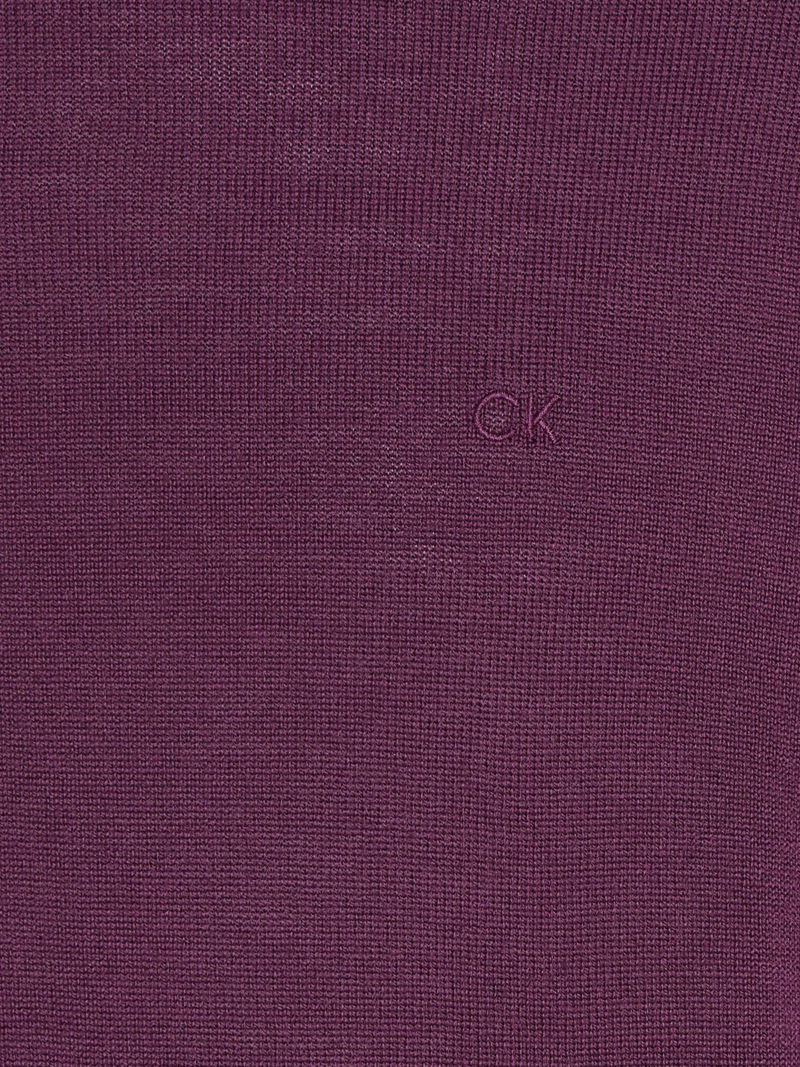 CALVIN KLEIN| Herren Rollkragenpullover SUPERIOR WOOL Strickpullover aus Wolle