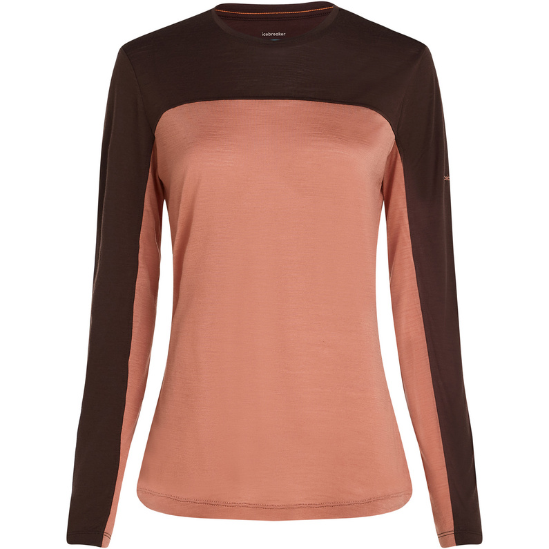 Icebreaker Damen 125 Cool-Lite Sphere Colour Black Longsleeve