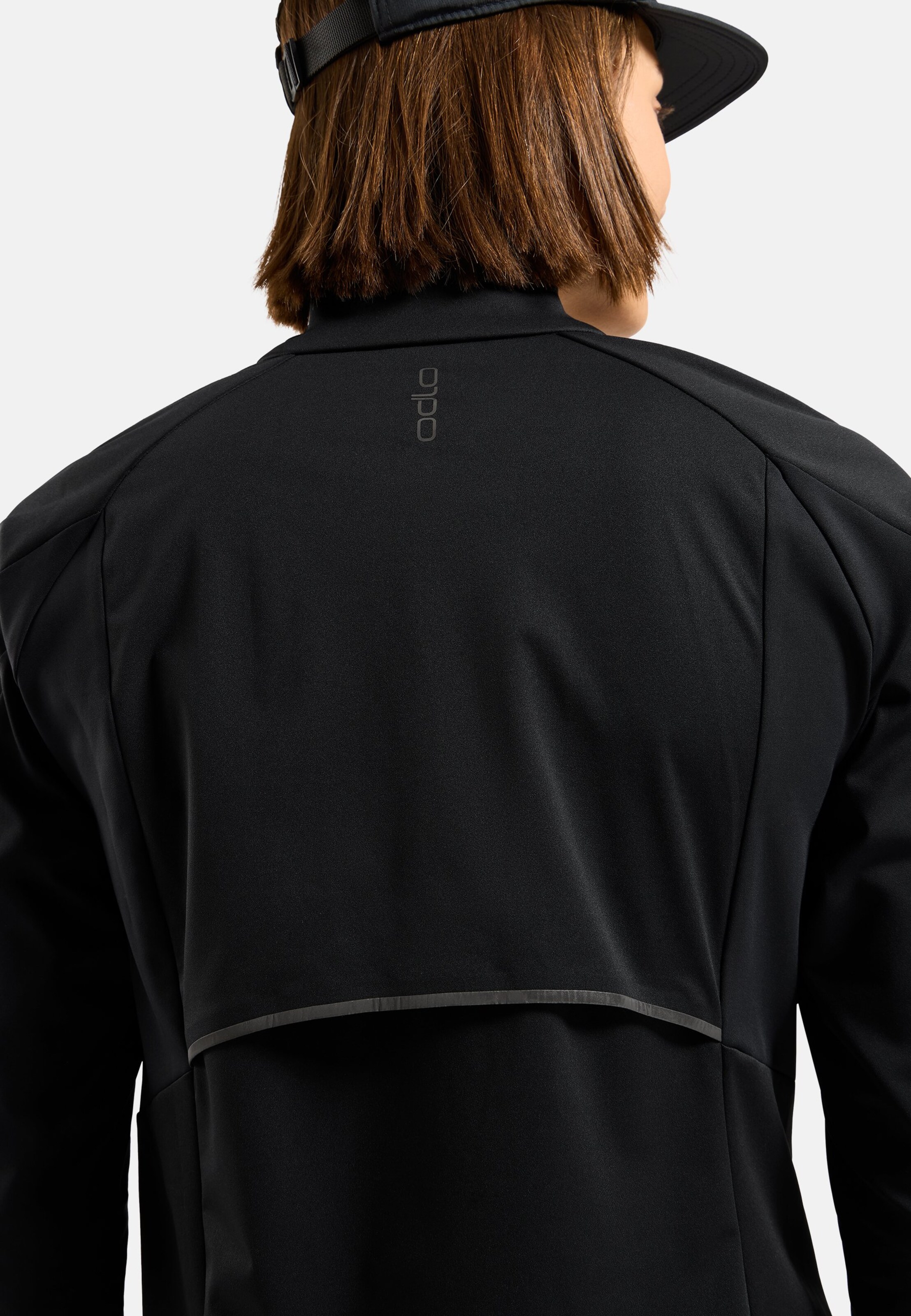 Winddichte Zeroweight Elite Langlaufjacke in black