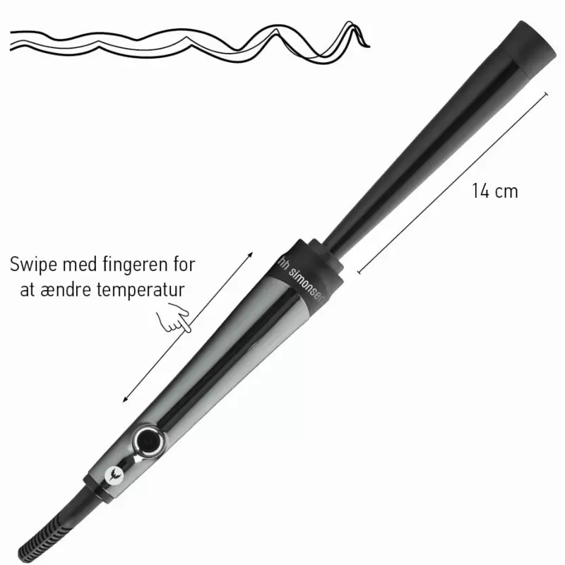 HH Simonsen ROD VS2 Curling Iron