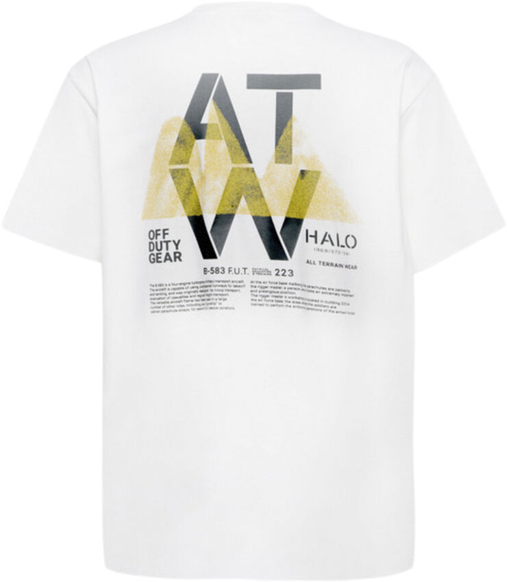 Newline HALO HALO GRAPHIC T-SHIRT 04 Hvid