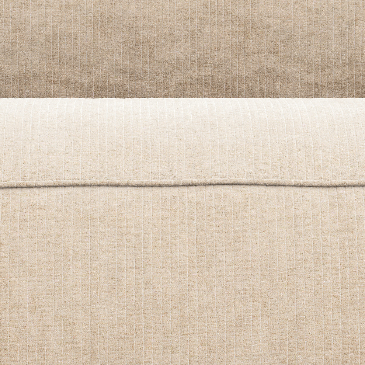 LA REDOUTE INTERIEURS<br>Sofá modular em veludo vintage canelado, Seven