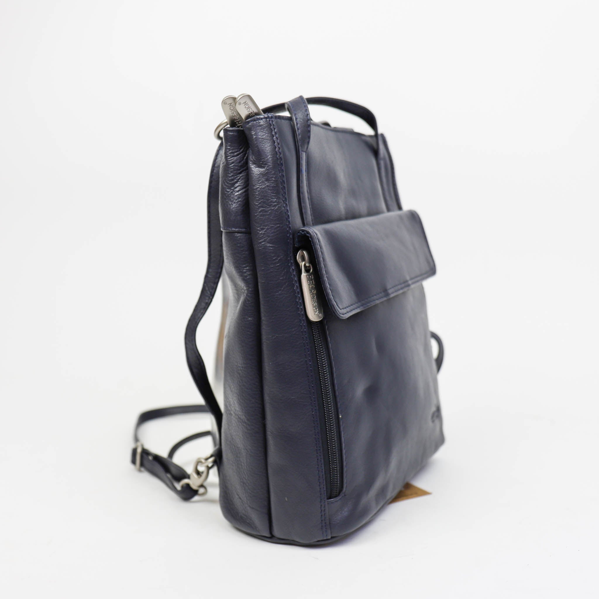 Rugzak/schoudertas 'Didi' donkerblauw Donkerblauw