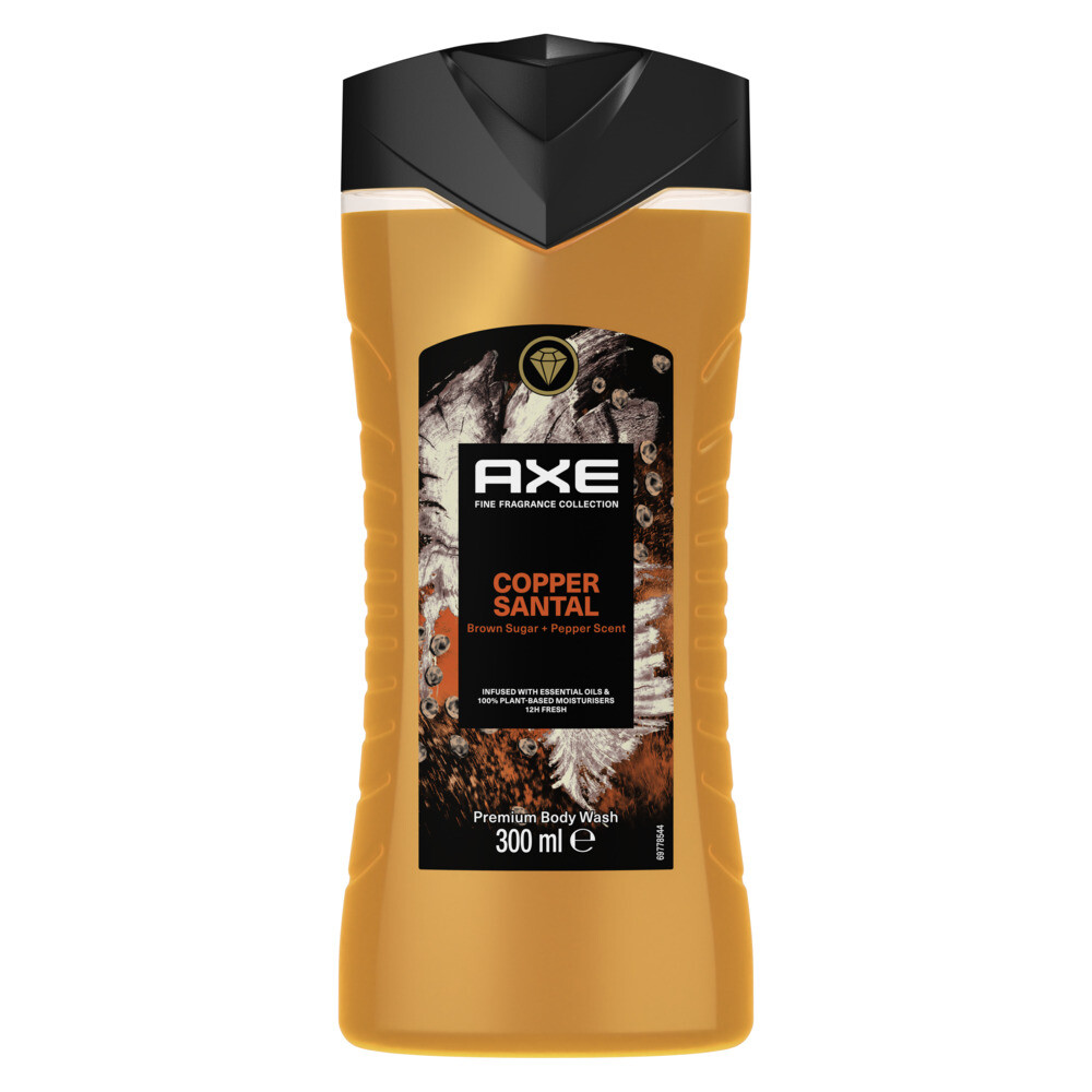 Axe Douchegel Copper Santal300 ml