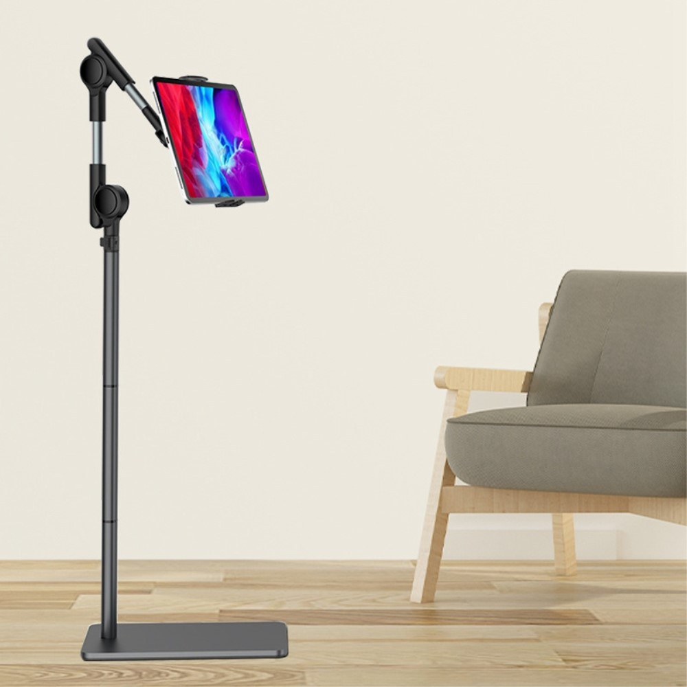 Multi-Winkel Carbon Stativ Halterung Bodenständer für Smartphones / Tablets (4