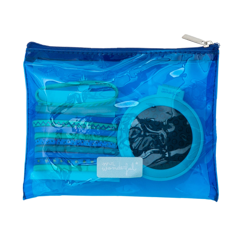Bolsa de Higiene Pessoal + Laços de Cabelo + Pente - Diva Hair Mode