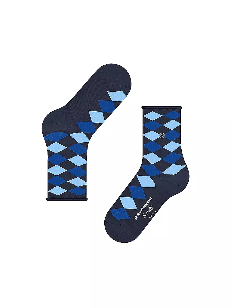 BURLINGTON Damen Socken SANDY 36-41 marine blau