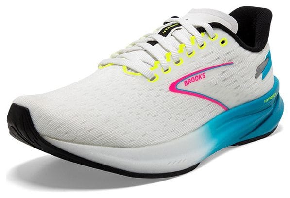 Chaussures Running Brooks Hyperion Blanc Bleu Homme