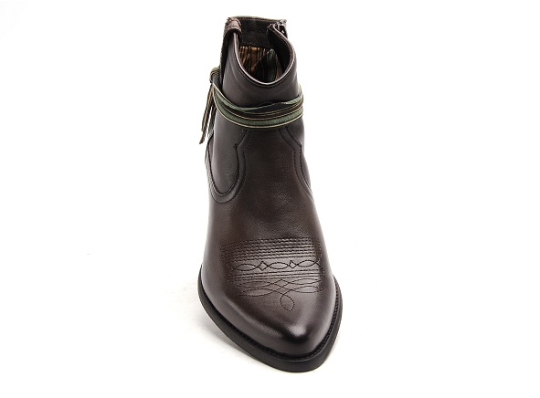 Felmini boots bottine talons femme b504 marron