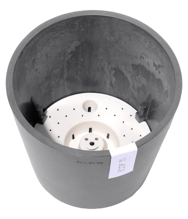 Ecopots Kunststoff-Topf Amsterdam mit