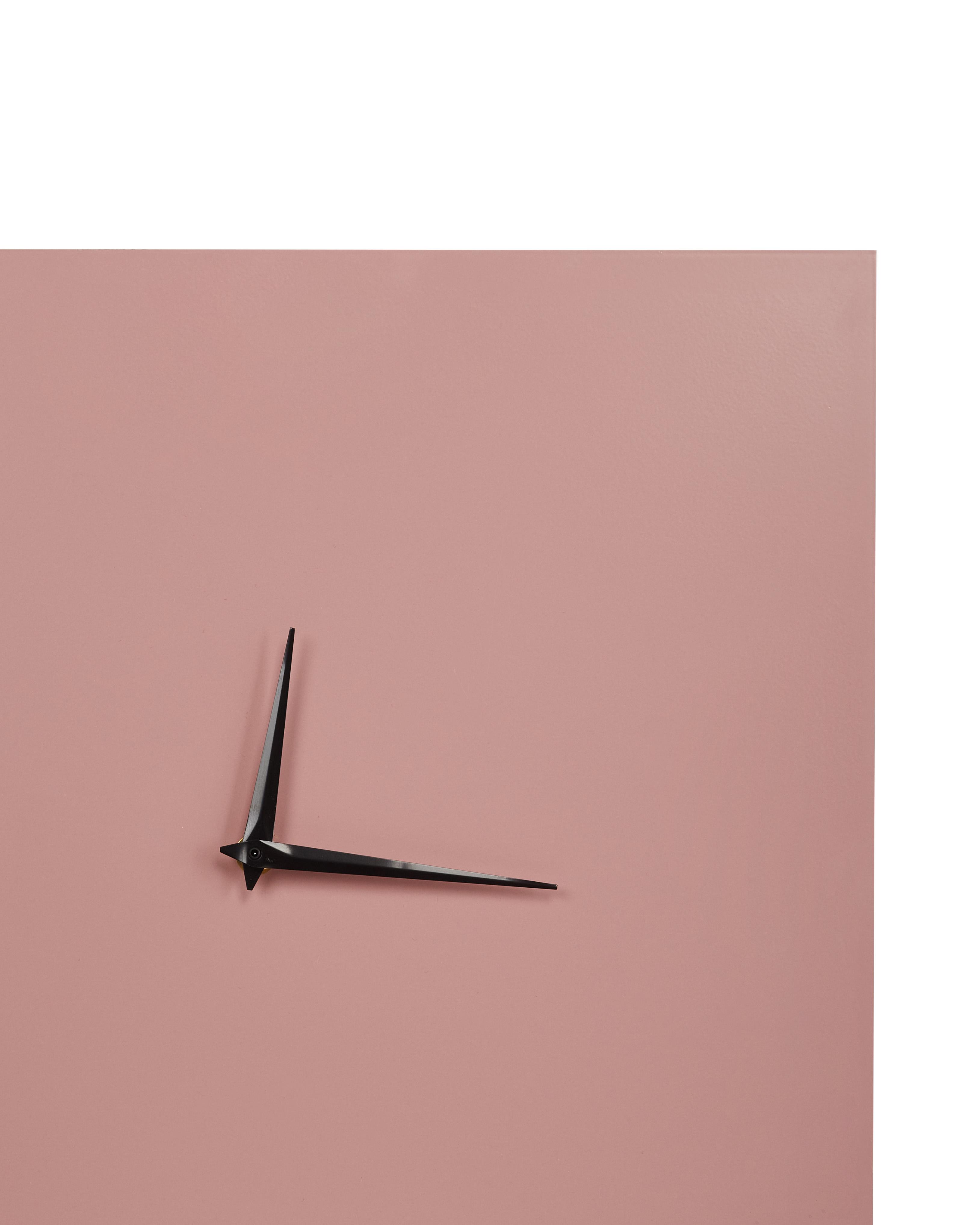 Wandklok TOMAR 40 cm Metaal Roze