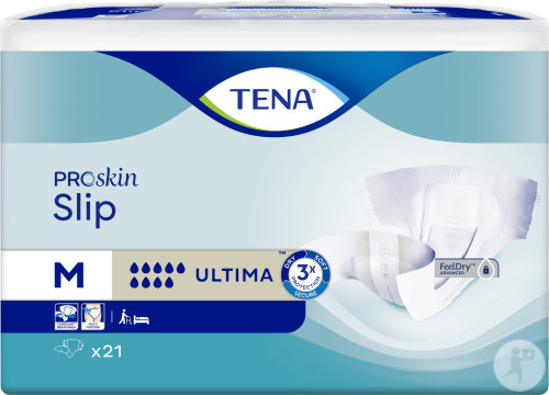 Tena Proskin Slip Ultima Incontinence Urinaire Taille M 21 Pièces