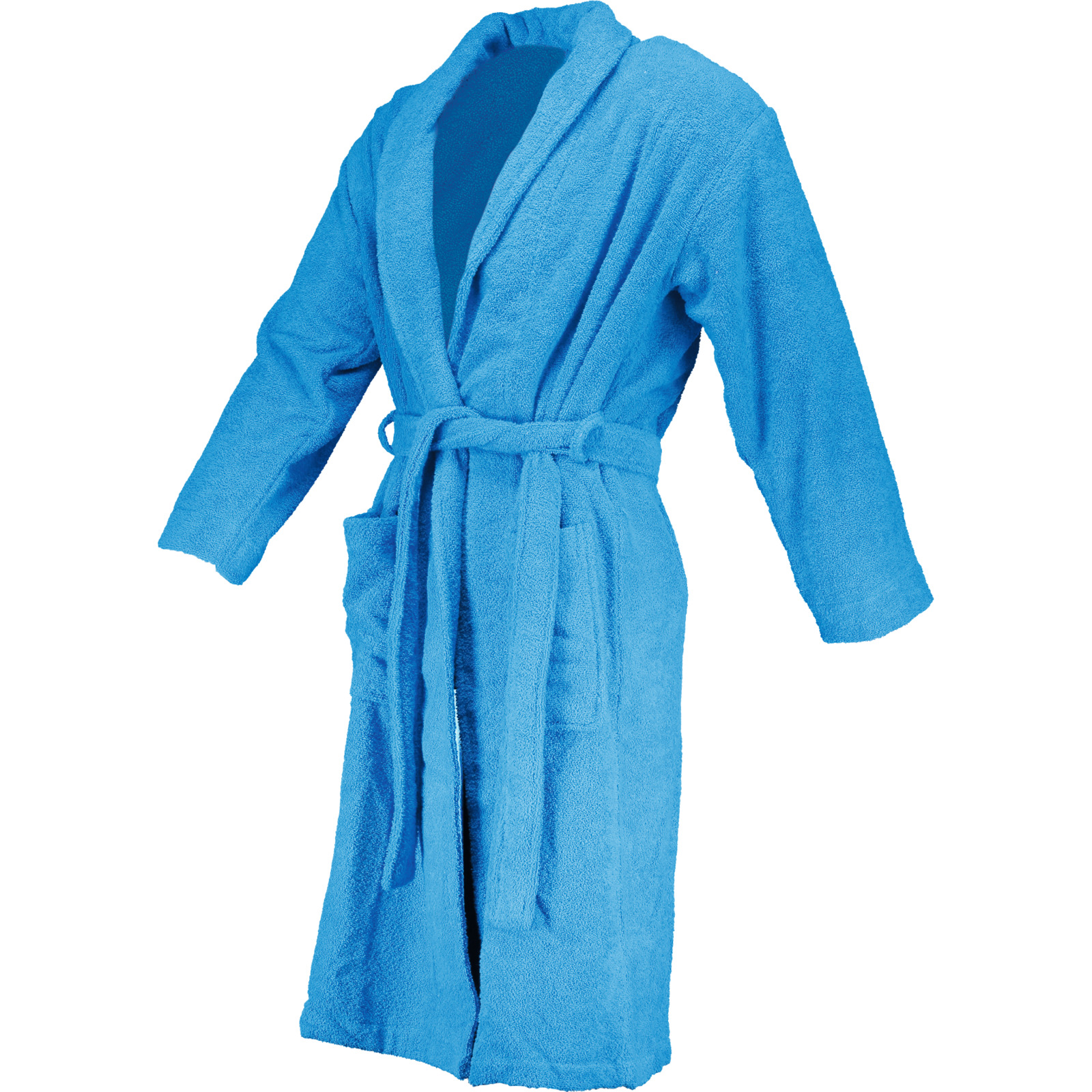 Bademantel Unisex Frottee L/XL, türkis
